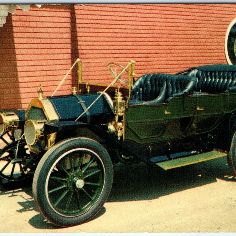 1950s Waterloo IA 1910 Russell Knight Postcard Feldman Pontiac Advertising A46