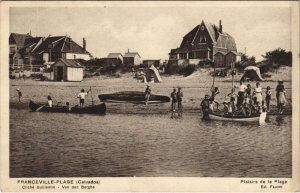 CPA MERVILLE-FRANCEVILLE-PLAGE Plaisirs de la Plage (1227643) 