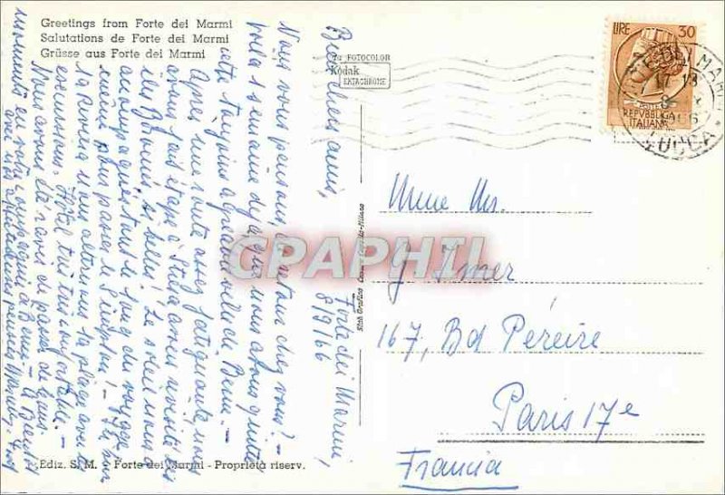 Postcard Modern Forte dei Marmi