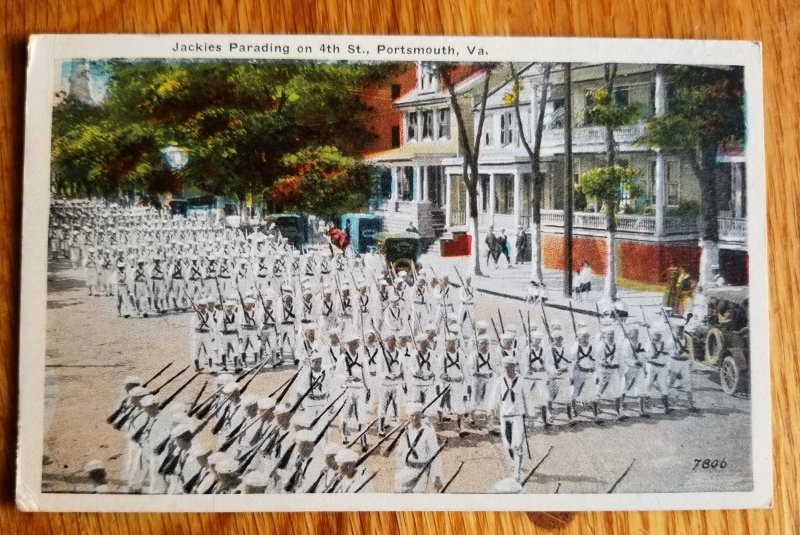 6 Military Post cards from WW II era