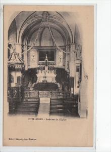 POTELIERES - Intérieur de l'église - très bon état