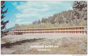 Ponderosa Motor Inn, Golden, British Columbia, Canada, 40-60´s
