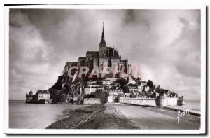 Old Postcard Mont Saint Michel Channel on arrival