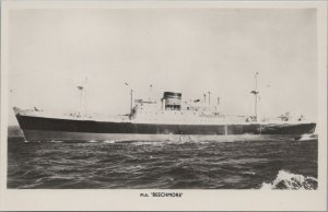 RPPC Postcard Ship MS Beechmore