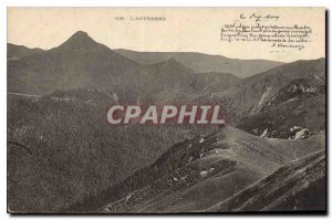 Old Postcard Auvergne