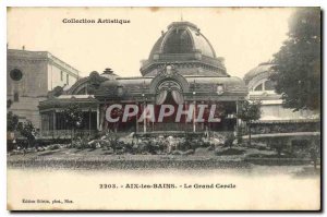 Old Postcard Aix les Bains Full Circle