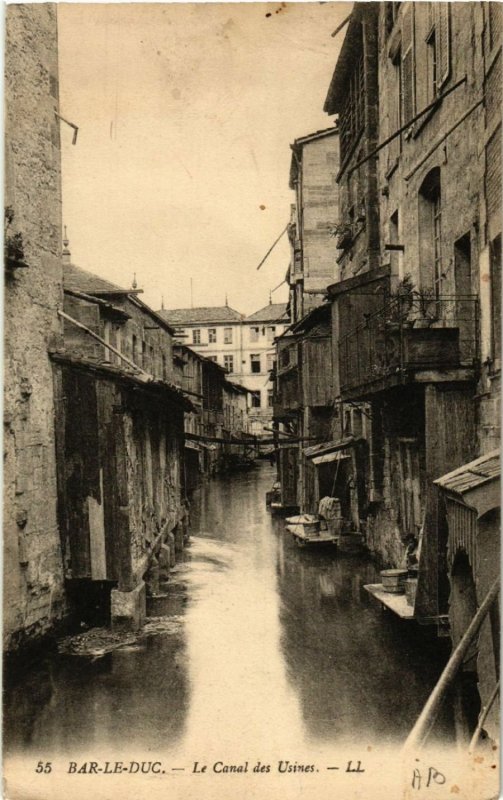 CPA BARleDUC Le Canal des Usines (631553) Europe France