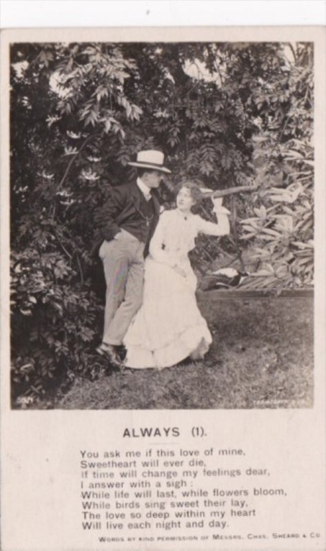 Bamforth Romantic Couple No 1 1907