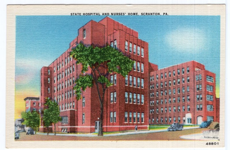 Scranton, PA, State Hospital And Nurses' Home