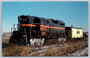 Minnesota Valley Transportation Railway RR Railroad Train Locomotive  Postcard