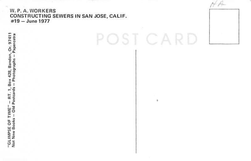 San Jose California Postcard