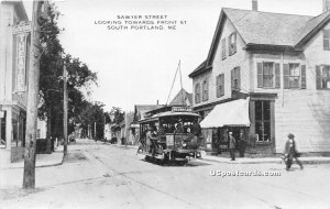 Sawyer Street in South Poland, Maine