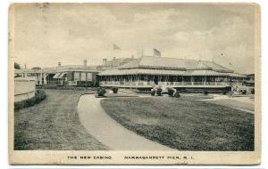 New Casino Narragansett Pier Rhode Island 1925 Albertype postcard