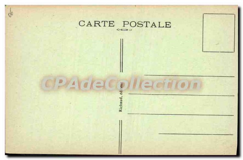 Old Postcard Peone Alpine Road and Needles