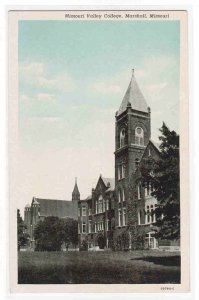 Missouri Valley College Marshall Missouri postcard