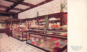 Youngstown Ohio Burt's Quality Shop Office and Candy Dept Postcard AA69784