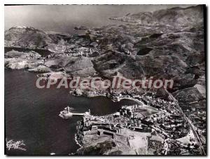 Modern Postcard Collioure view Aerienne