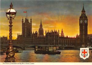 BT18553 the houses of parliament and big ben sunset london  uk