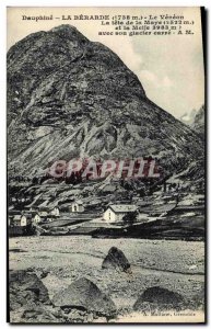 Old Postcard The Dauphine Berarde Veneon The head of Mauye and Meije with its...