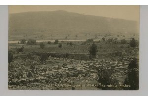 Greece - Olympia. General View of the Ruins & Alpheus Valley