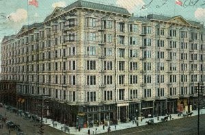 Vintage The Palace Hotel Horse & Buggies San Francisco, CA P18