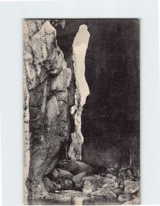 Postcard Cavern Lands End England