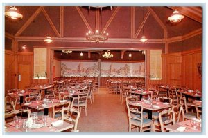 c1960 Normandy Street Dining Room Interior Sioux City Iowa IA Vintage Postcard