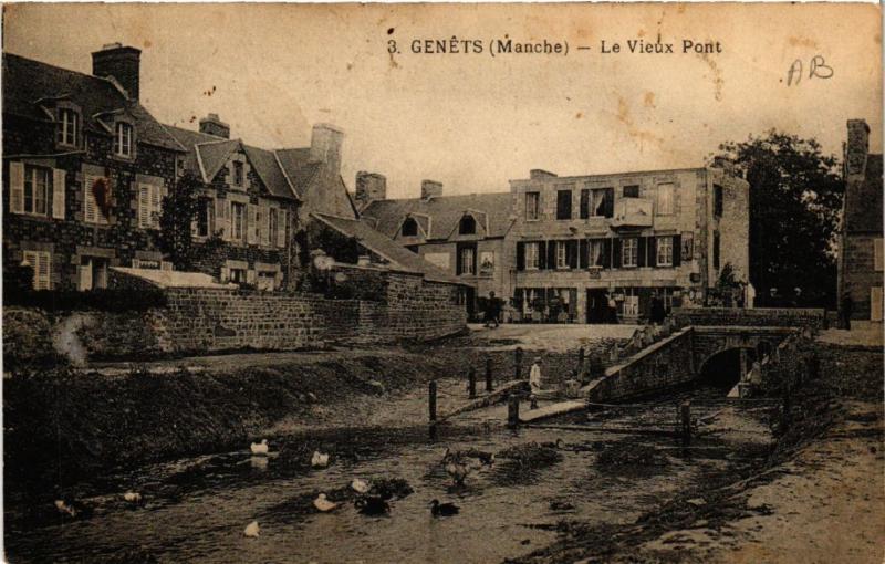 CPA Genets - Genéts - Le Vieux Pont (632809)