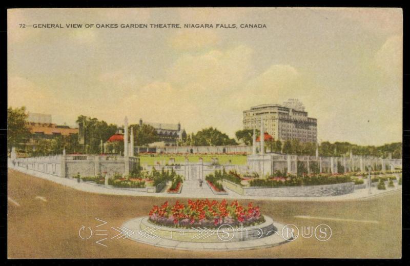 General View of Oakes Garden Theatre, Niagara Falls