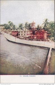 Panama Colon Waterfront View