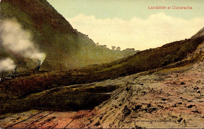 Panama Canal Landslide At Cucuracha