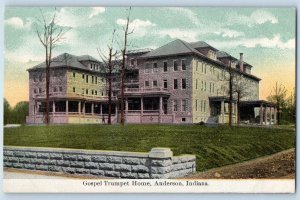 Anderson Indiana IN Postcard Gospel Trumpet Home Building Exterior 1910 Vintage