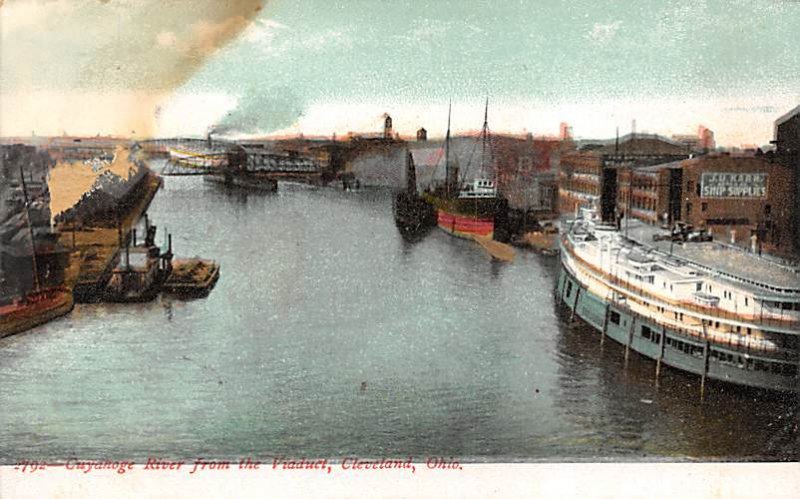 Cuyahoge River Cleveland, Ohio OH