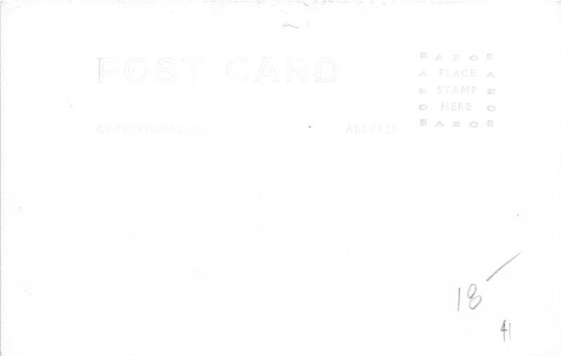 J64/ Rice Lake Wisconsin RPPC Postcard c1930s Marts Tavern Caf� Interior 416