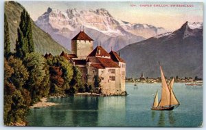 Postcard - Castle Chillon - Veytaux, Switzerland