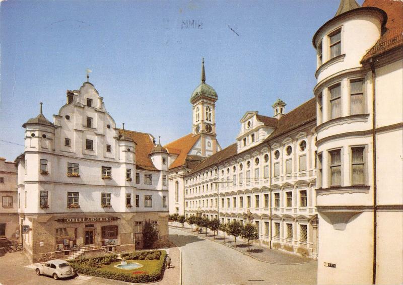 GG11946 Dillingen Donau Akademie fur Lehrerfortbildung Auto Cars Church