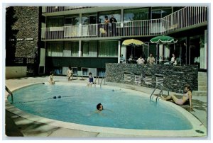 1974 Bow View Motor Lodge Banff Alberta Canada Antique Posted Postcard