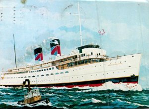 T E V Princess Marguerite British Columbia Steamship Company 1975