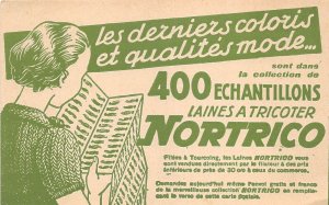 Lot335 laines a tricoter nortrico  tourcoing nord france  advertising