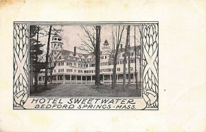 Bedford Springs MA Hotel Sweetwater Postcard