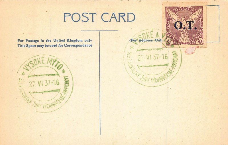 Queensland, Stamps on Early Postcard, Used in 1937, Published by Ottmar Zieher