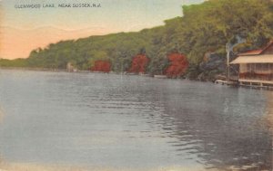 Sussex New Jersey Glenwood Lake Scenic View Vintage Postcard AA110977