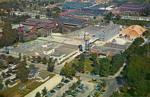 Air View of Moorman Mfg. Co. Quincy Illinois 1975 Chrome