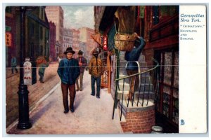 c1905 Chinatown Highways and Byways CosmopolitanNY Oilette Tuck Art Postcard