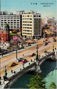 Nihonbashi Bridge Tokyo Japan Unused Vintage Postcard H55