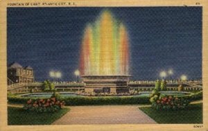 Fountain of Light in Atlantic City, New Jersey