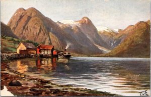 Postcard Norway Tuck 7079 Fjoerlandsfjord