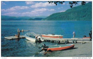 Beautiful Ponderosa Resort,  Canim Lake,  B.C.,   Canada,  40-60s