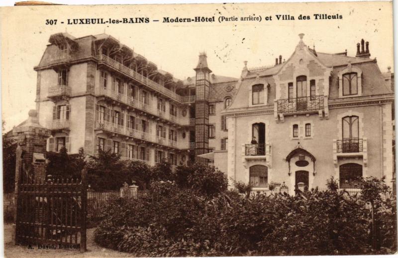 CPA LUXEUIL-les-BAINS - Modern Hotel et Villa des Tilleuls (380165)