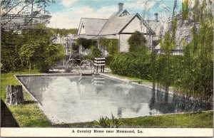 Postcard A Country Home near Hammond, Louisiana~137525